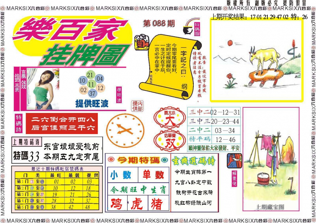 088期乐百家挂牌图[图]
